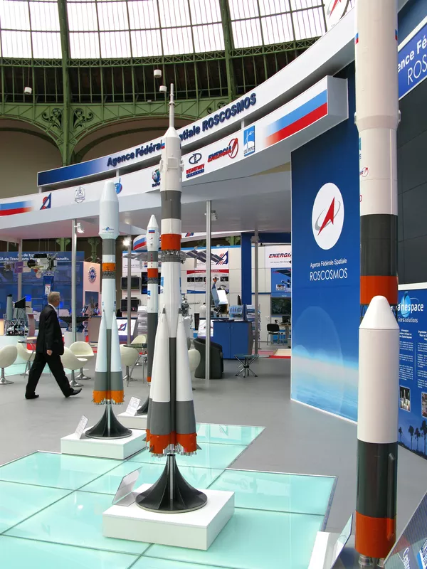 Стенд Роскосмоса