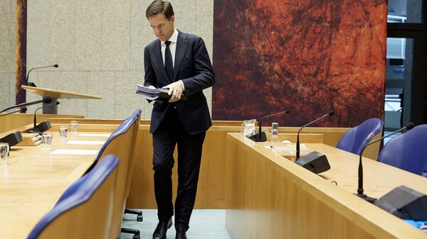 *Премьер-министр Нидерландов Марк Рютте 