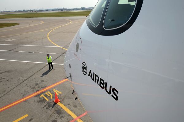 %Новый пассажирский авиалайнер Airbus A350 XWB