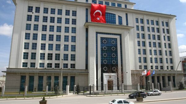 Штаб-квартира правящей Партии справедливости и развития в Анкаре, Турция