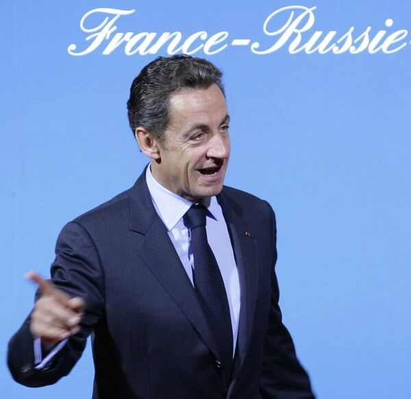 Николя Саркози во французском Довиле