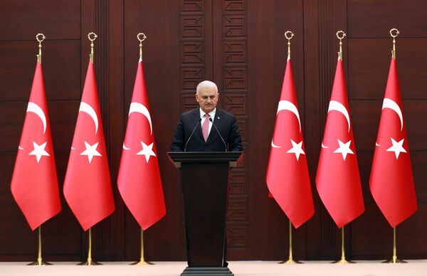 #Премьер-министр Турции Бинали Йылдырым