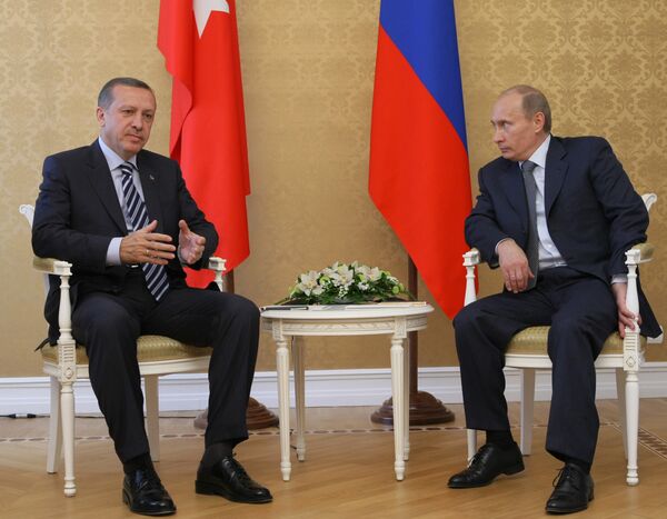 *Встреча Владимира Путина и Реджепа Тайипа Эрдогана в Сочи