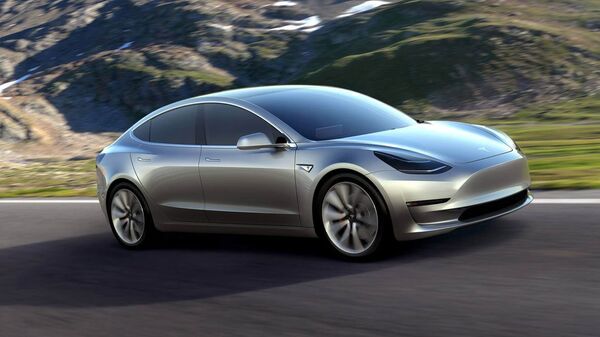 #Автомобиль Tesla Motors Model 3