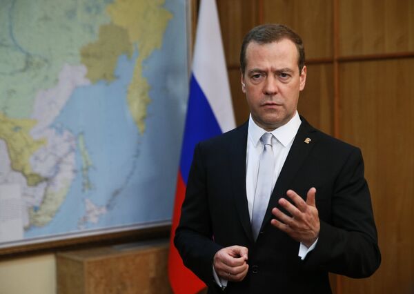 Председатель правительства РФ Дмитрий Медведев в Якутске