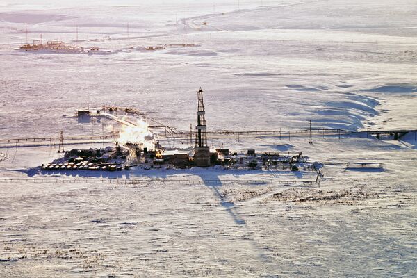 Добыча нефти на месторождении ОАО Зарубежнефть