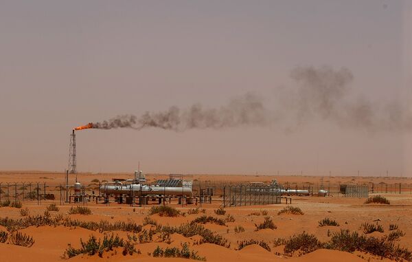 #Добыча нефти в Саудовской Аравии