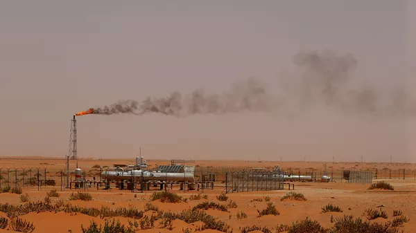 #Добыча нефти в Саудовской Аравии