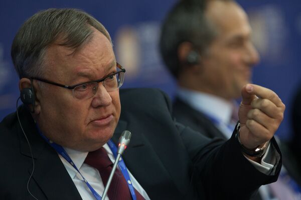 #Президент - председатель правления банка ВТБ Андрей Костин