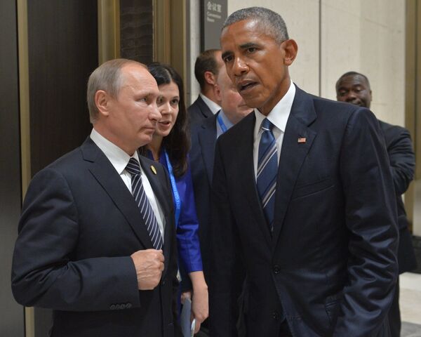 #Путин и Обама встреча в Китае