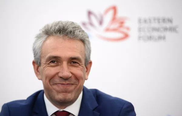 #Председатель Внешэкономбанка Сергей Горьков на Восточном экономическом форуме во Владивостоке