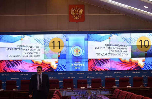 Работа ЦИК РФ