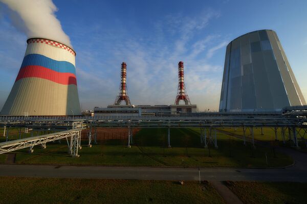 #Первая в России электростанция с парогазовым бинарным циклом