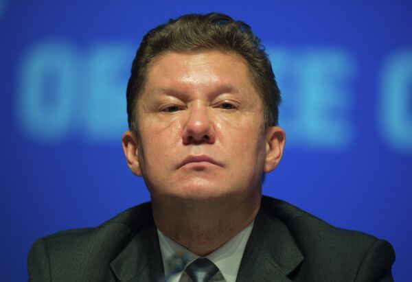 Председатель правления ОАО Газпром Алексей Миллер