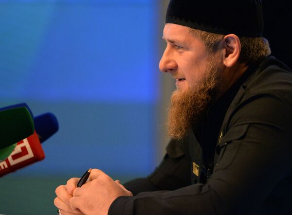 Временно исполняющий обязанности главы Чечни Рамзан Кадыров