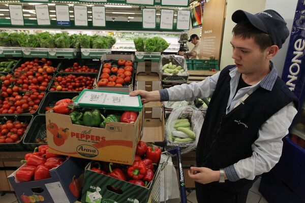 Запрет на ввоз в Россию овощей из Европы