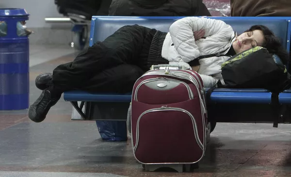 #Задержка рейсов авиакомпании АэроСвит на Украине