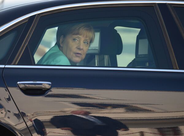 #Канцлер ФРГ Ангела Меркель