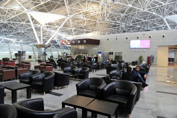 #Бизнес-зал терминала А аэропорта Внуково. Архивное фото