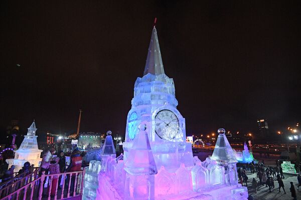 Новогодний фестиваль Ледовая Москва. В кругу семьи