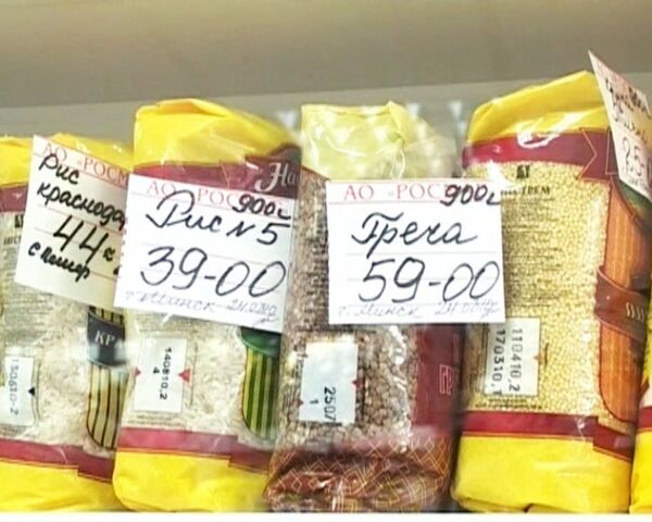 Цены на продукты питания