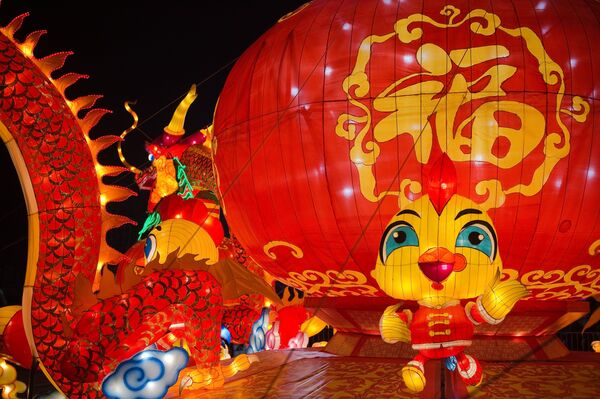 #Праздник фонарей в Китае