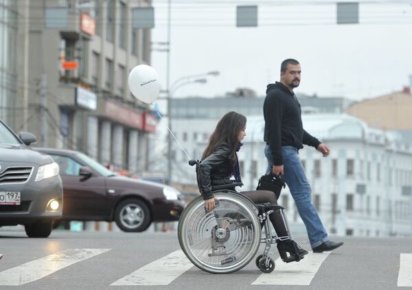 #Девушка на инвалидной коляске