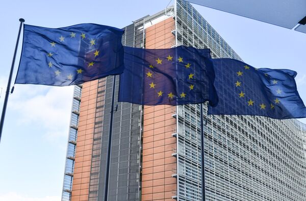 %Здание Европейского Совета в Брюсселе