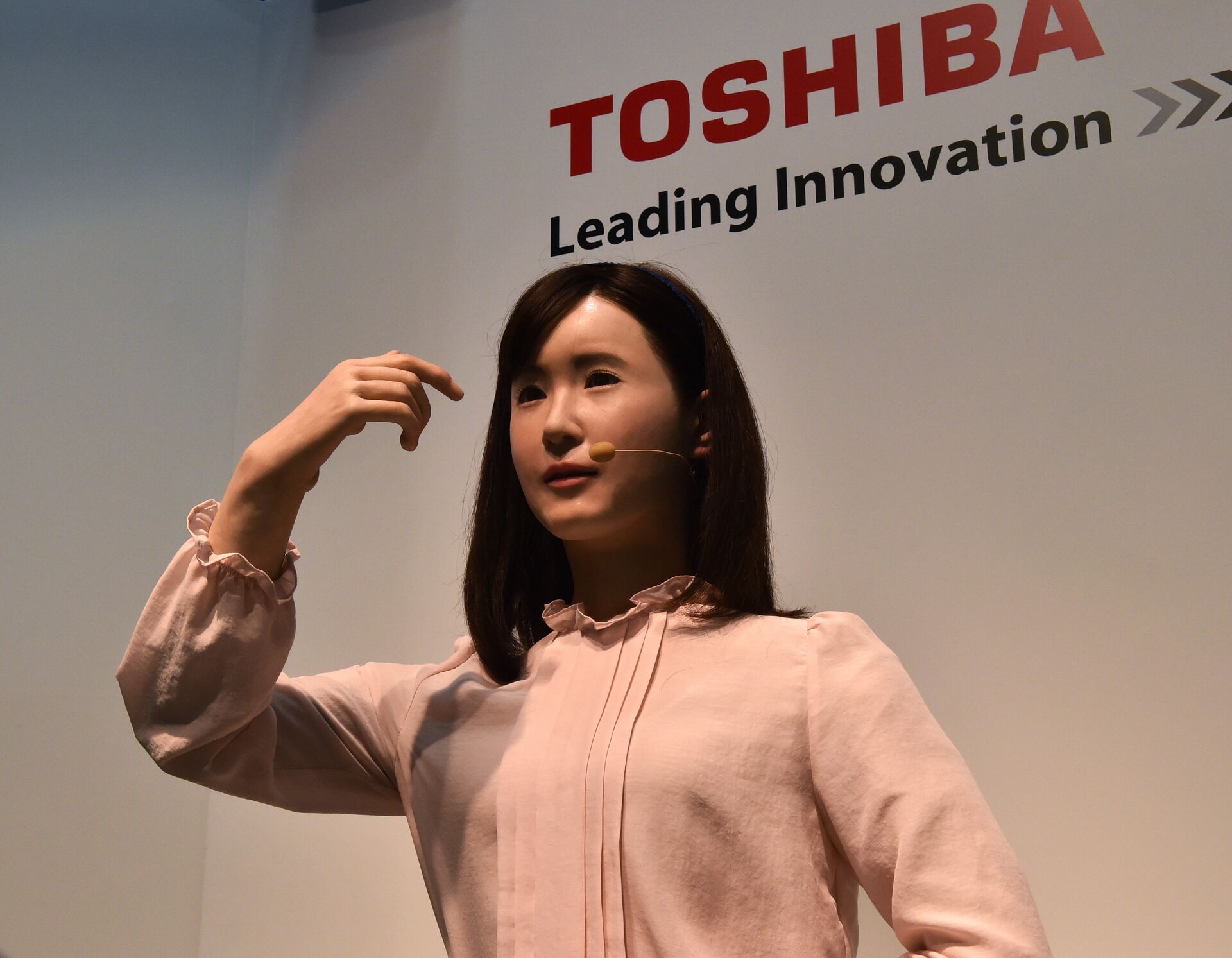 %Робот-гуманоид Айко Чихира от компании Toshiba - ПРАЙМ, 1920, 14.05.2021