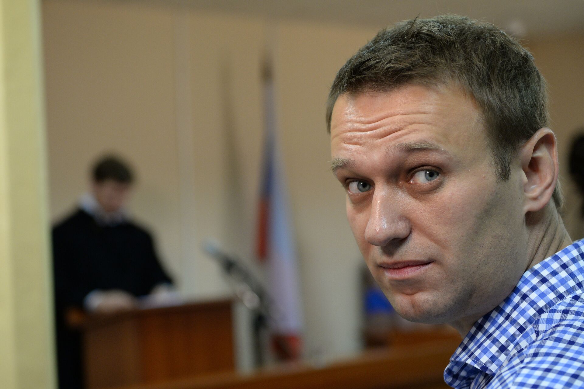 #Алексей Навальный в суде - ПРАЙМ, 1920, 19.01.2021