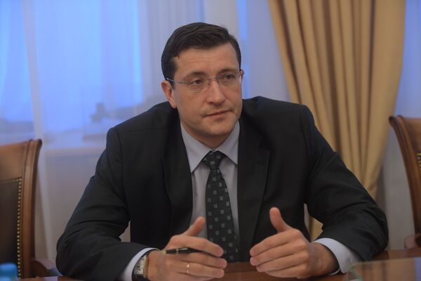 Первый заместитель министра торговли и промышленности Глеб Никитин