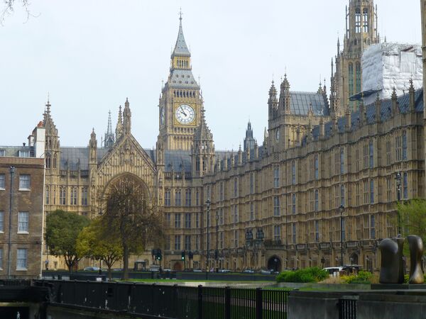 %Здание парламента Великобритании в Лондоне