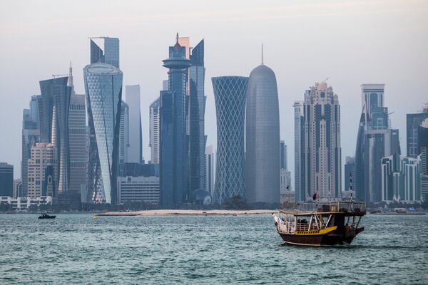 %Район Вест-Бэй города Доха, Катар