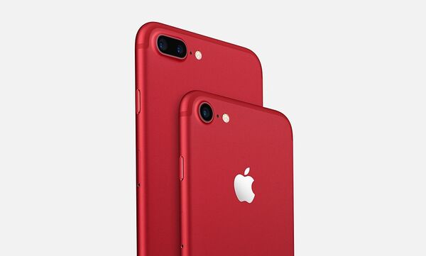#Красный iPhone 7 и iPhone 7 plus