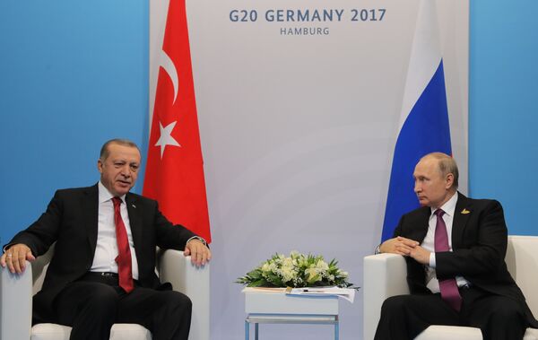 #Президент РФ Владимир Путин и президент Турции Реджеп Тайип Эрдоган