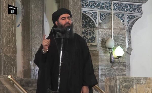 Лидер Исламского государства (ИГ, запрещена в РФ) Абу Бакра аль-Багдади