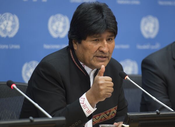 #Президент Боливии Эво Моралес