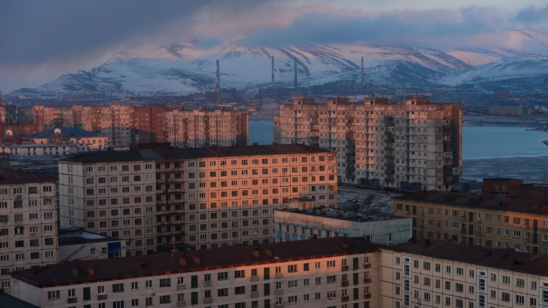 #Норильск во время полярного дня - ПРАЙМ, 1920, 22.04.2024