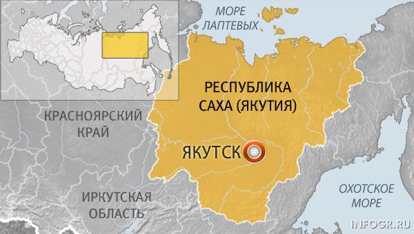#Карта Якутска
