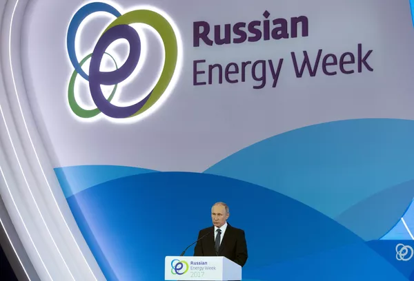 Владимир Путин на форуме Российская энергетическая неделя. 4 октября 2017