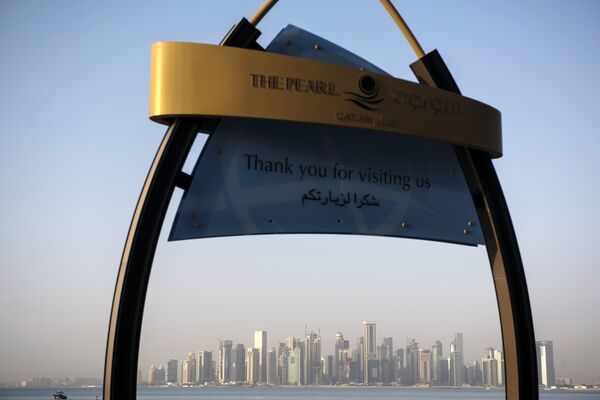 #Небоскребы в столице Катара Дохе