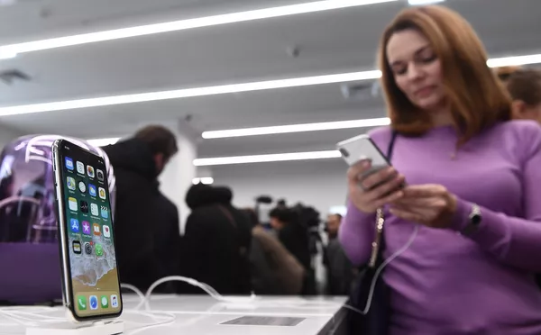 Старт продаж iPhone X в России