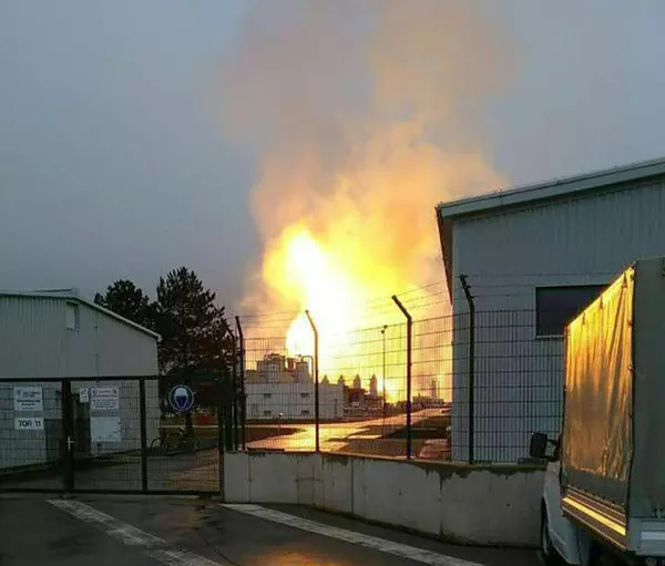 Взрыв на газопроводе в Австрии