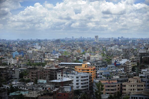 #Панорама столицы Бангладеш города Дакка