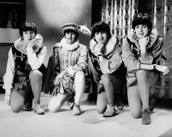 Британская группа The Beatles в Лондоне. 1964 год