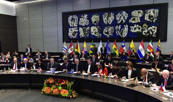 Заседание УНАСУР в Эквадоре, посвященное санкциям США в отношении Венесуэлы