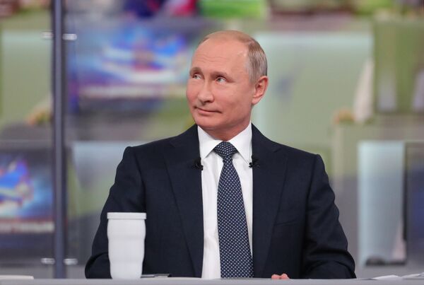 % Президент РФ Владимир Путин