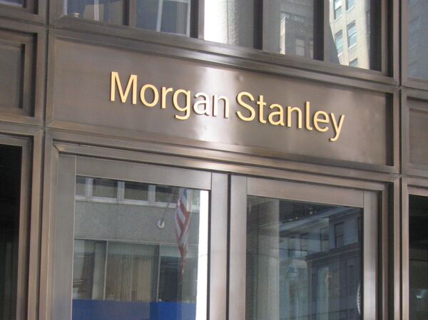 %Офис банка Morgan Stanley