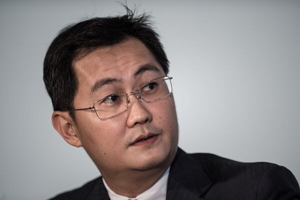 %Глава телекоммуникационной компании Tencent Holdings Ма Хуатэн