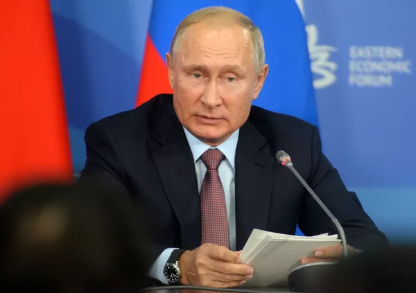 % Президент РФ Владимир Путин